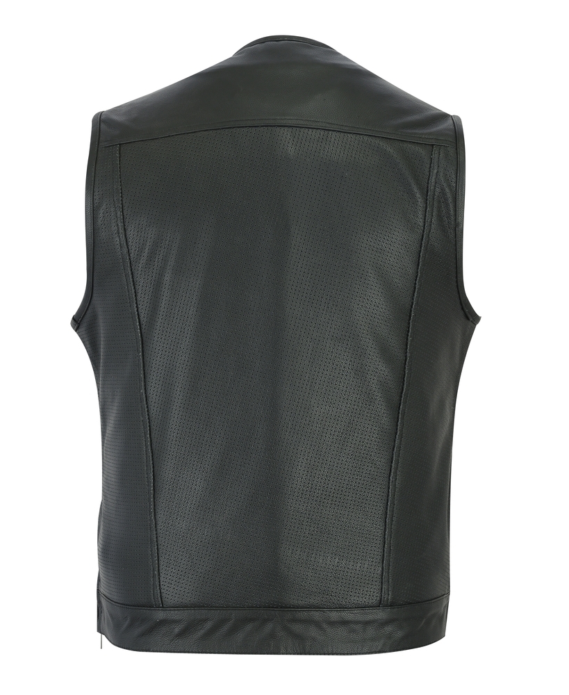 DS183 Men’s Premium Perforated Single Back Panel Concealment Vest W/O ...
