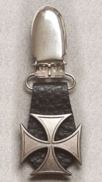 J122-8 Boot Clips Iron Cross | Boot Clips