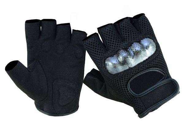 DS19 Sporty Mesh Fingerless Glove | Men's Fingerless Gloves