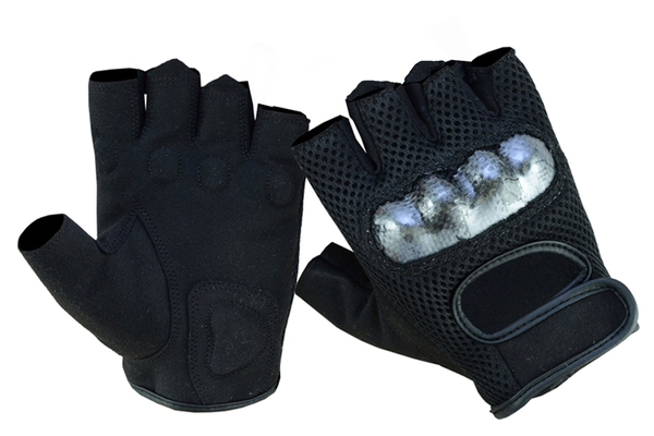 DS19 Sporty Mesh Fingerless Glove | Men's Fingerless Gloves