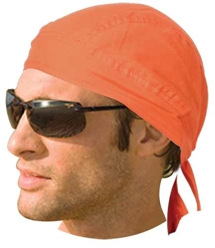 HW2680 Headwrap Solid Orange | Headwraps