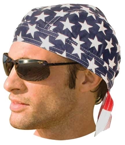 HW2671 Headwrap American Flag | Headwraps