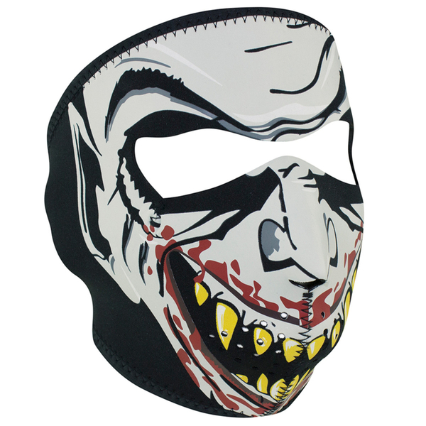 WNFM067G ZAN® Full Mask- Neoprene- Vampire, Glow in the Dark | Full Facemasks