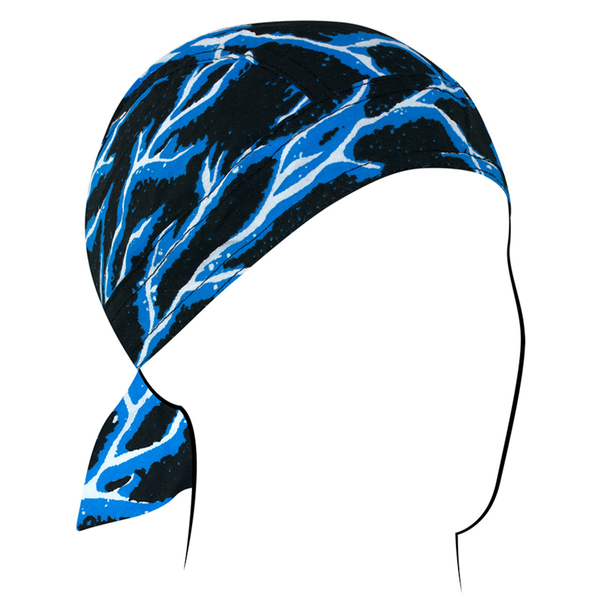 Z226 Flydanna®, Cotton, Blue Lightning | Headwraps