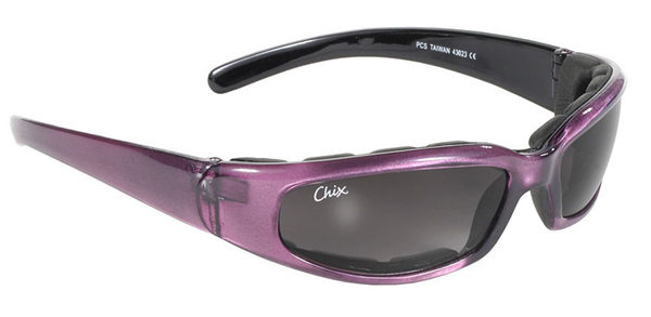 43023 Rally Wrap Padded Blk Frame/Purple Pearl/Gry Fade | Sunglasses