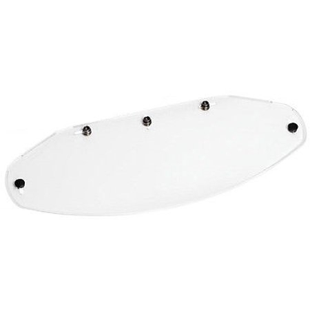 02-505 5 Snap Flat Sheild - Clear | Helmet Accessories