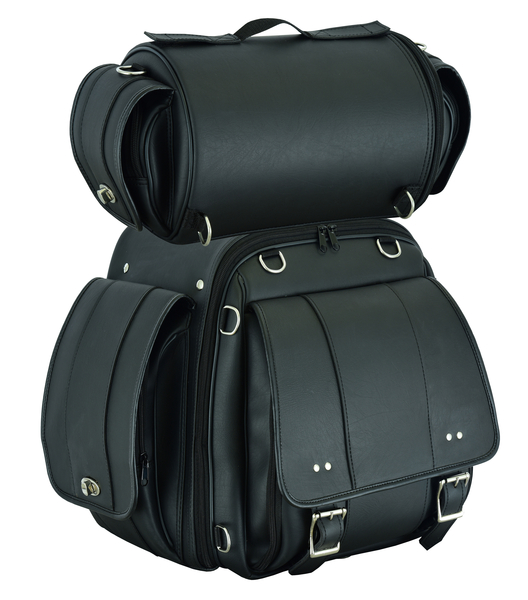 DS377 Modernized Cruising Sissy Bar Bag | Sissy Bar Bags
