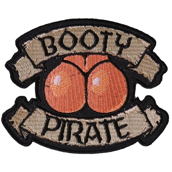 P6233 Booty Pirate Patch | Patches