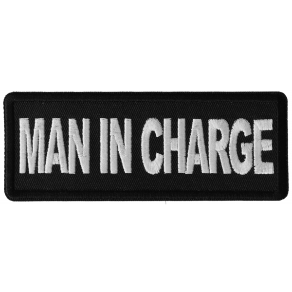 P6284 Man in Charge Patch | Patches