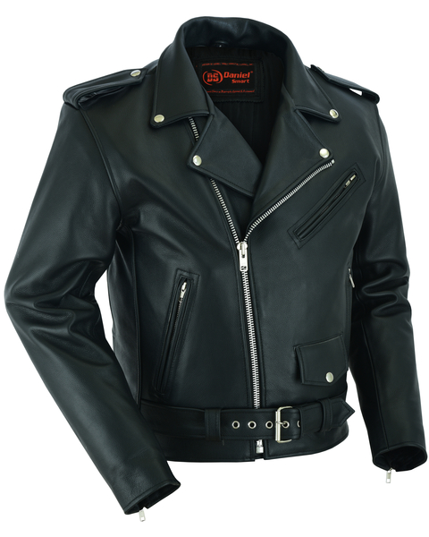 DS761 Motorcycle Armored Classic Biker Leather Jacket | Men's Leather Motorcycle Jackets