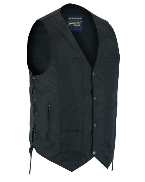 DS113 Men's Textile Ten Pocket Utility Vest | Men's Textile Vests