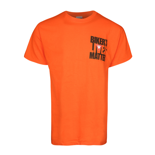 HQ102 Biker Lives Matter - Orange | Men's Shirts