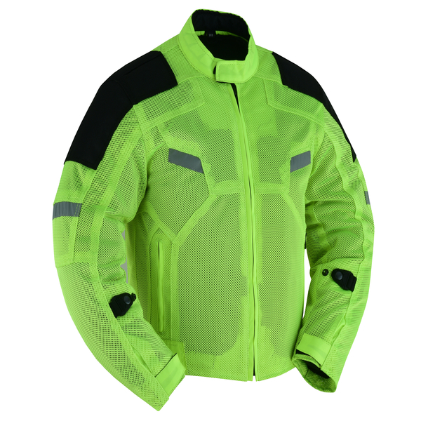 DS765 Men's Performance Mesh Jacket – High Vis | Mens Textile Motorcycle Jackets