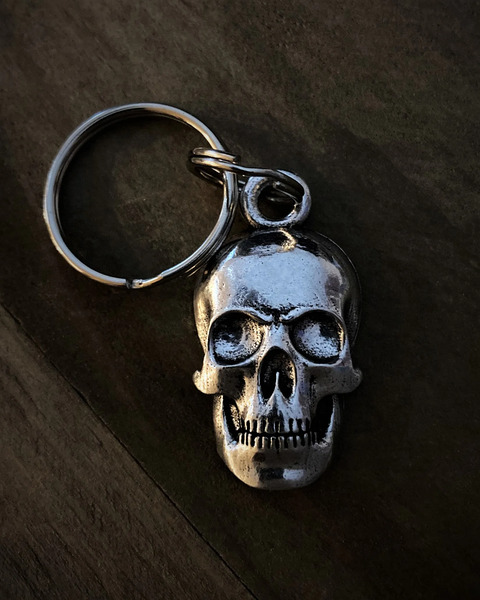 BBK-01 Evil Skull Keychain | Wallet Chains/Key Leash