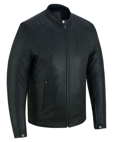 Classic Joe Men's Fashion Leather Jacket | Men's Leather Motorcycle Jackets