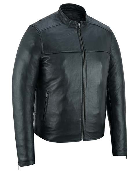 Wanton Men's Fashion Leather Jacket | Men's Leather Motorcycle Jackets