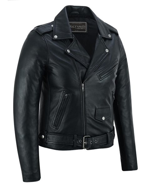 Night Shine Women's Black Fashion Leather Jacket | Women's Fashion