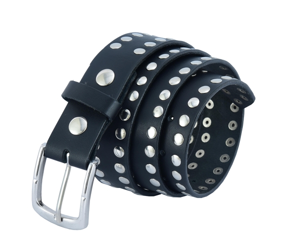 BLT2011 Premium Quality Studded Leather Belt | Biker Accessories