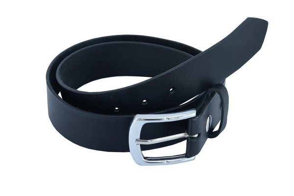 BLT2013 The Iconic Black Genuine Leather Belt | Biker Accessories