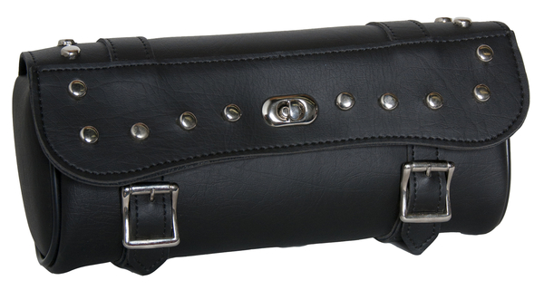 Wholesale Leather Tool Bags | DS5405S Large 2 Strap Tool Bag w/ Studs