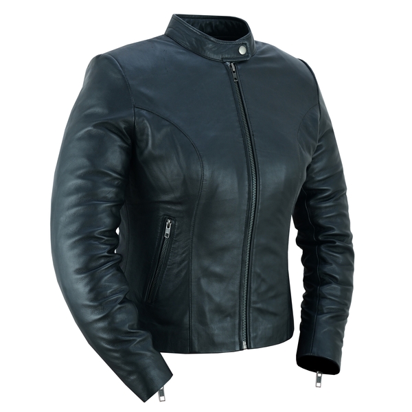 DS843 Women's Stylish Lightweight Jacket | Women's Leather Motorcycle Jackets