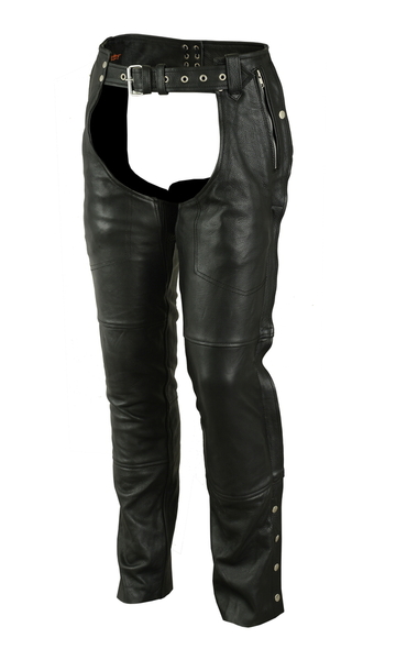 DS405  Unisex Double Deep Pocket Thermal Lined Chaps | Chaps