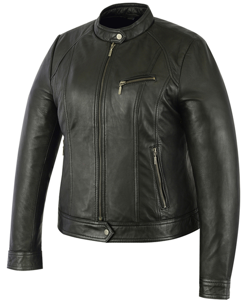 DS840 Women's Stylish Fashion Jacket | Women's Leather Motorcycle Jackets