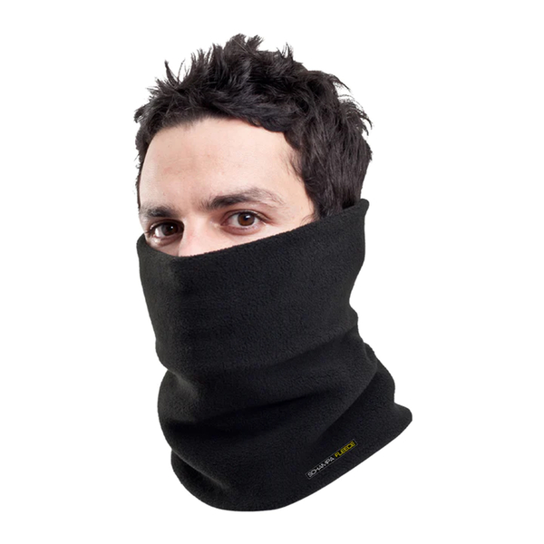 NG001- Double Layer Fleece NeckGaiter- Black | Head/Neck/Sleeve Gear