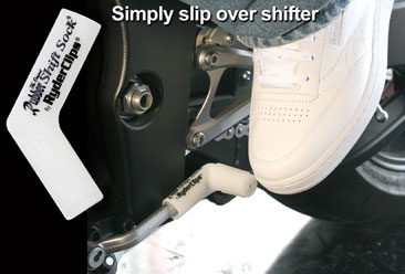 RSS-WHITE Rubber Shift Sock- White | Rubber Shift Sock