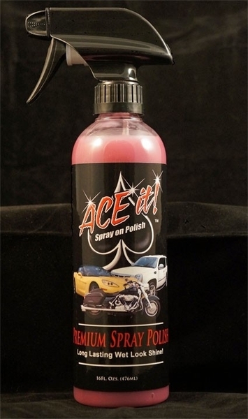 101-ACEIT Ace It Premium Spray Polish- 16oz | Bike Cleaners