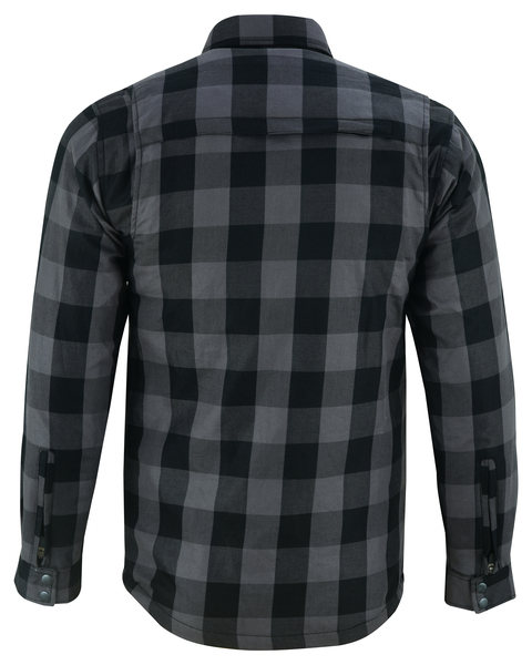 DS4670 Armored Flannel Shirt - Gray | Flannels