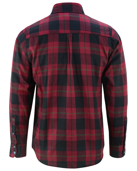 DS4682 Flannel Shirt - Red and Black | Flannels