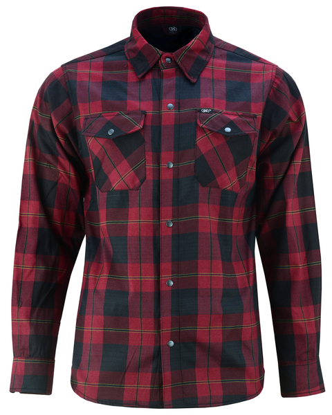 DS4682 Flannel Shirt - Red and Black | Flannels