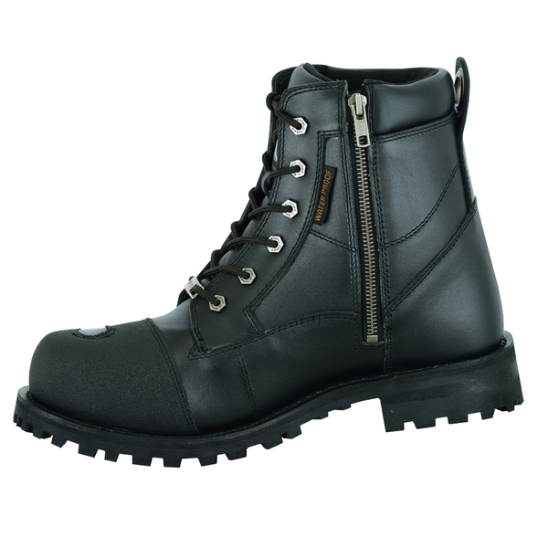 DS9741 Men’s Side Zipper Waterproof Ankle Protection Boots | Men's ...