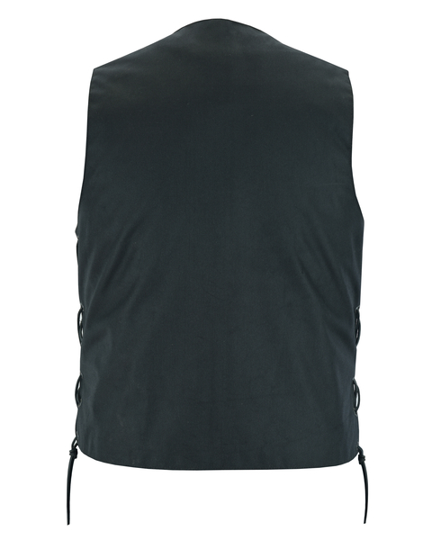 DS113 Men's Textile Ten Pocket Utility Vest | Men's Textile Vests