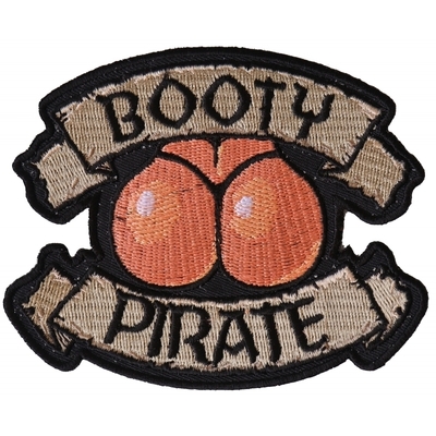 P6233 Booty Pirate Patch