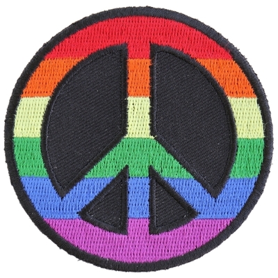 P5451 Rainbow Peace Patch