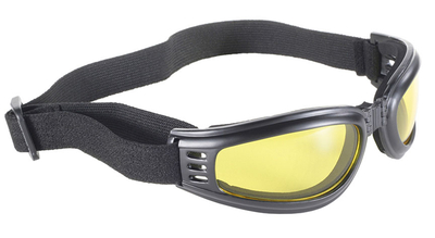 45212 Nomad Goggle Black Frame- Yellow Lens